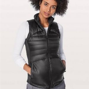 Lululmon down for a run vest